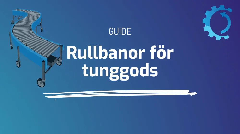 Rullbanor för tunggods